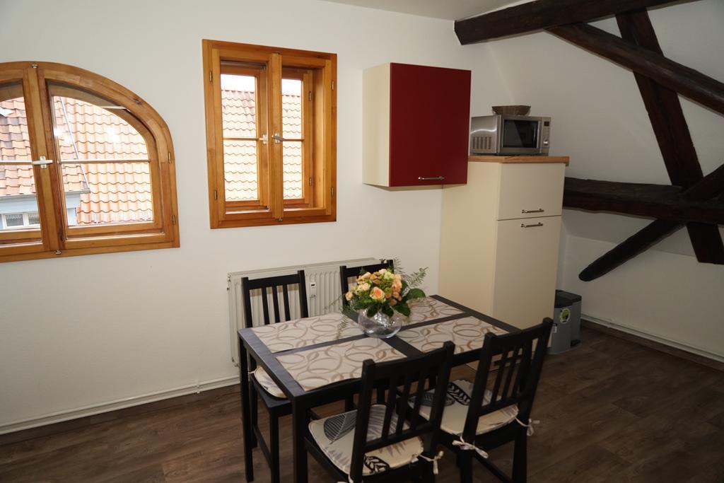 Kaufmannshaus Anno 1613 Apartment เควดลินบวร์ก ห้อง รูปภาพ