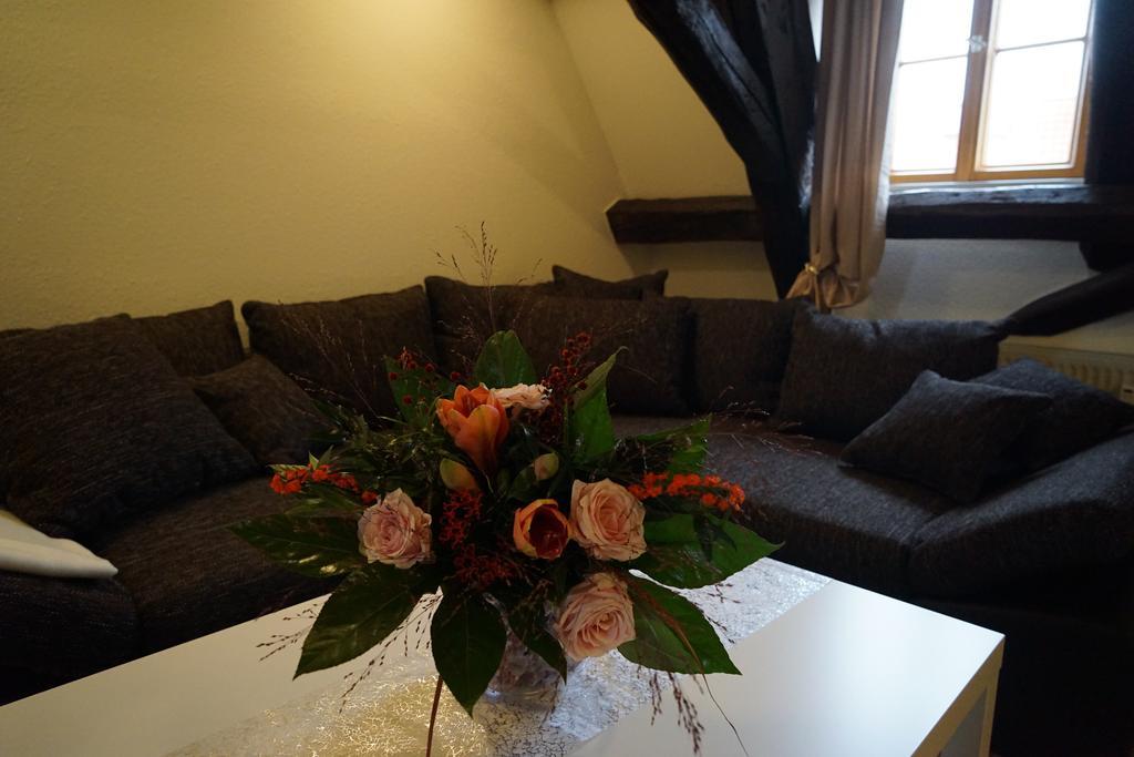 Kaufmannshaus Anno 1613 Apartment เควดลินบวร์ก ห้อง รูปภาพ